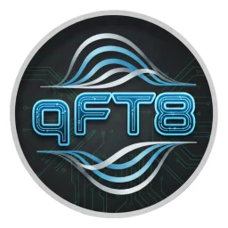 Biểu tượng qFT8: Thiết bị FT8/FT4 di động